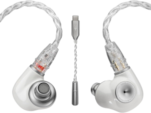 MEZE AUDIO ALBA WIRED IN-EAR EARBUDS WITH USB-C ADAPTER NOISE-ISOLATING ERGONOMIC DESIGN