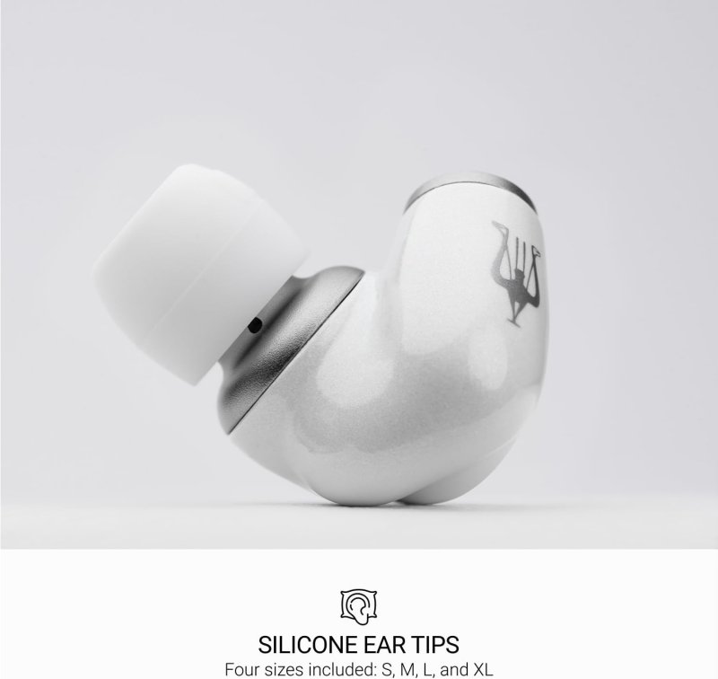 MEZE AUDIO ALBA WIRED IN-EAR EARBUDS WITH USB-C ADAPTER NOISE-ISOLATING ERGONOMIC DESIGN