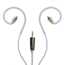MEZE AUDIO RAI SERIES 1.2M SILVER PLATED 2.5MM TO DUAL MMCX HIFI HEADPHONE REPLACEMENT CABLE