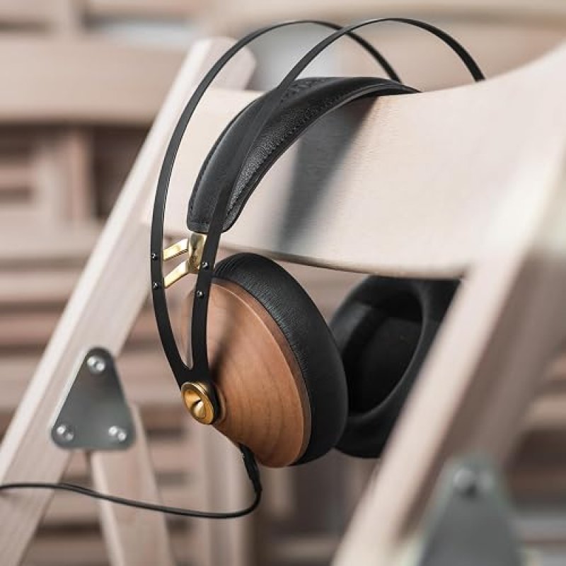 MEZE AUDIO 3M KEVLAR CABLE FOR 99 CLASSICS WALNUT GOLD 3.5MM TO DUAL TS MONO OXYGEN-FREE COPPER