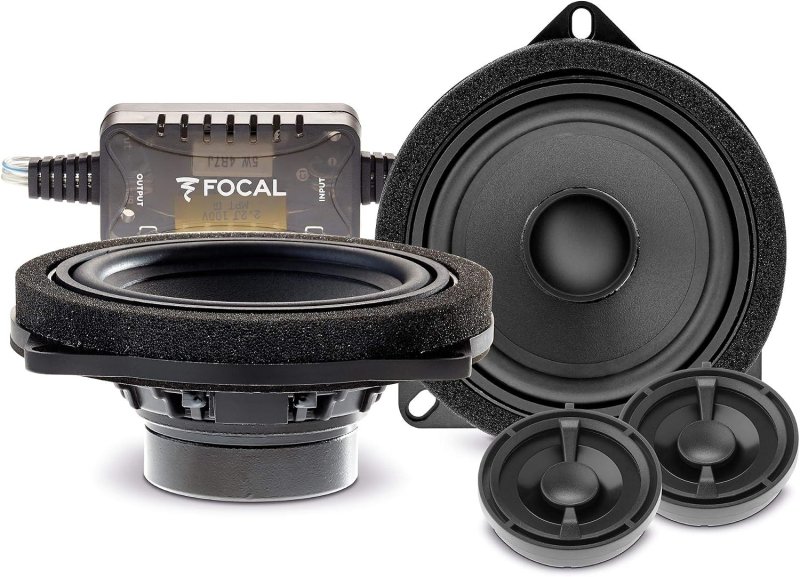 FOCAL ISBMW100L 2-WAY COMPONENT SPEAKER KIT FOR BMW CARS PREMIUM SOUND UPGRADE