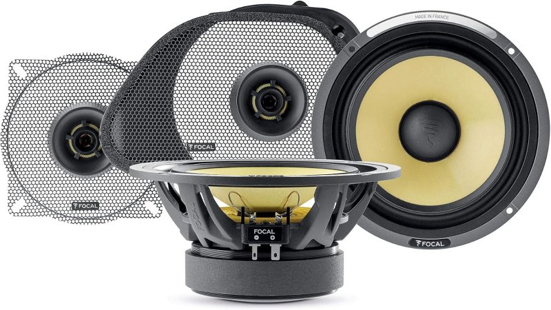 FOCAL HDK 165-98 2013 KEVLAR SPEAKER UPGRADE FOR HARLEY MOTORCYCLES 1998-2013
