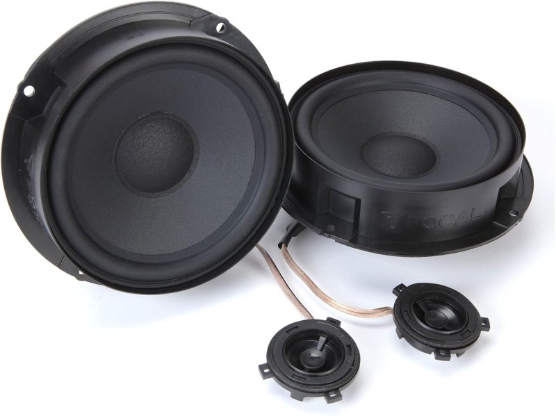 FOCAL INSIDE ISVW155 6.1 COMPONENT SPEAKERS FOR SELECT VOLKSWAGEN MODELS - PREMIUM SOUND SYSTEM