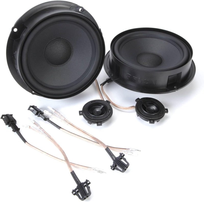 FOCAL INSIDE ISVW155 6.1 COMPONENT SPEAKERS FOR SELECT VOLKSWAGEN MODELS - PREMIUM SOUND SYSTEM