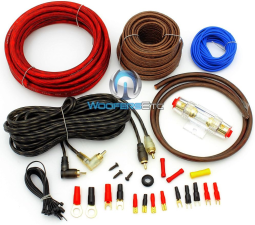 FOCAL AUDIO PK8 8 AWG POWER AMPLIFIER WIRING KIT PERFORMANCE SERIES CABLE SET