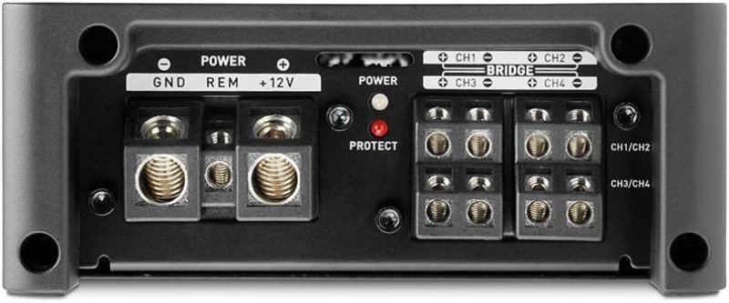 FOCAL FPX4.800 CLASS D AMPLIFIER 4X120W AT 4 OHMS HIGH POWER CAR AUDIO AMP