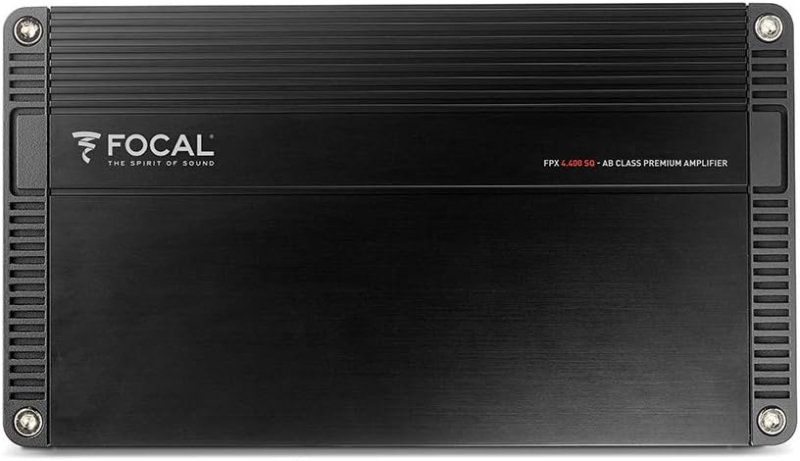 FOCAL FPX4.400SQ 4-CHANNEL CLASS AB AMPLIFIER 70W RMS X 4 AT 4 OHMS