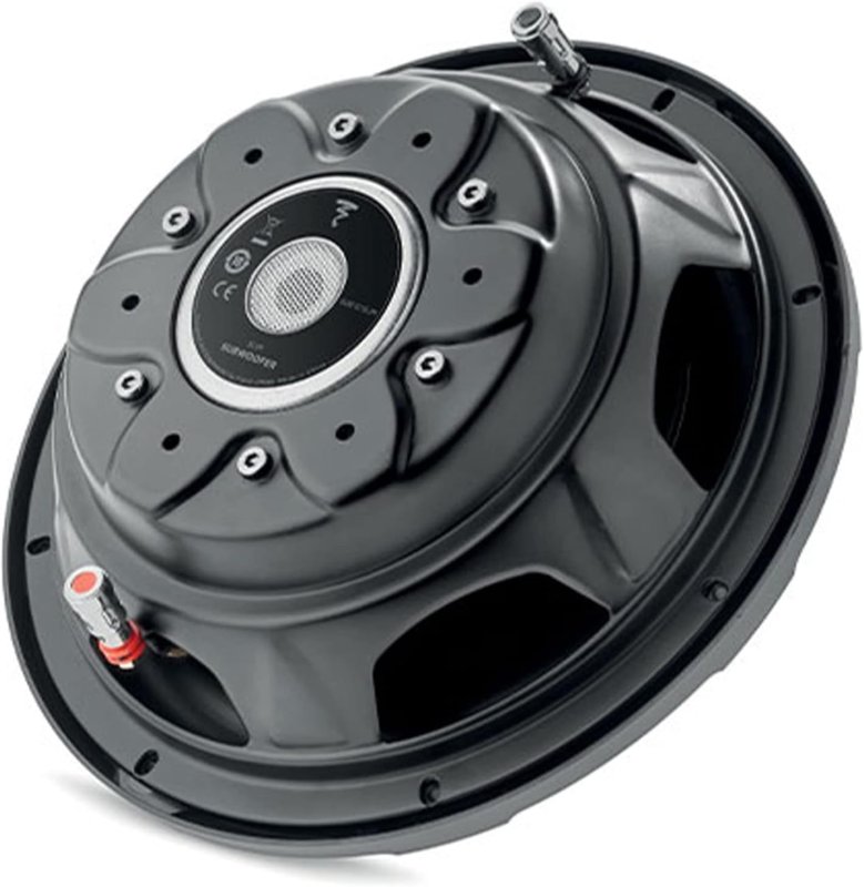 FOCAL SUB 10 SLIM 10 SHALLOW MOUNT SUBWOOFER 4-OHM 230W RMS 460W MAX POWERFUL BASS