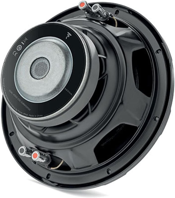 FOCAL SUB 10 DUAL 10 SUBWOOFER 250W RMS 500W MAX DUAL 4-OHM VOICE COIL CAR AUDIO SPEAKER