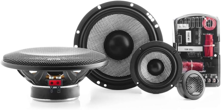 FOCAL 165AS3 6.5 3-WAY COMPONENT SPEAKER KIT 80W RMS 160W MAX POWER