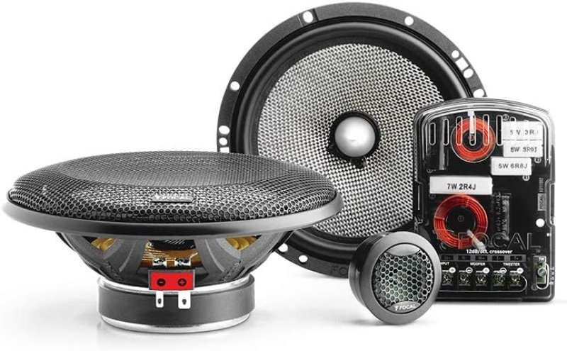 FOCAL 165AS 6.5-INCH 2-WAY COMPONENT SPEAKER KIT FOR CAR AUDIO SYSTEM