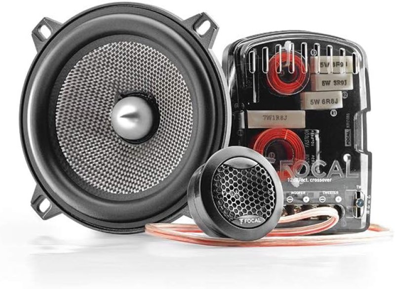 FOCAL 130AS 5.25-INCH 2-WAY COMPONENT SPEAKER KIT FOR CAR AUDIO SYSTEM
