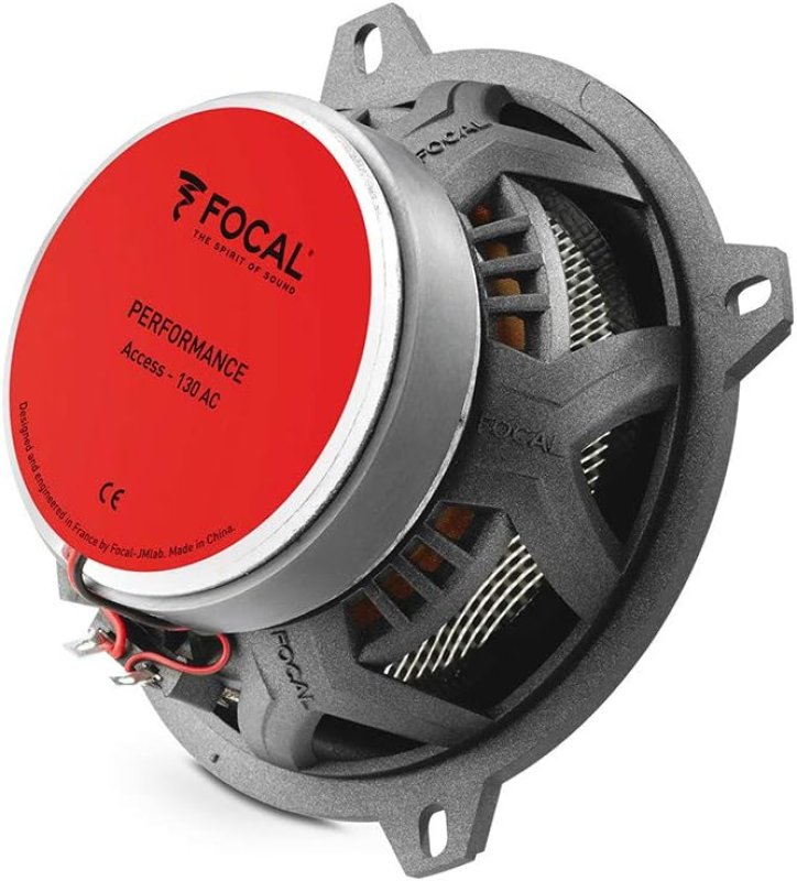 FOCAL 130AC 5.25-INCH COAXIAL CAR SPEAKER KIT HIGH-QUALITY AUDIO UPGRADE
