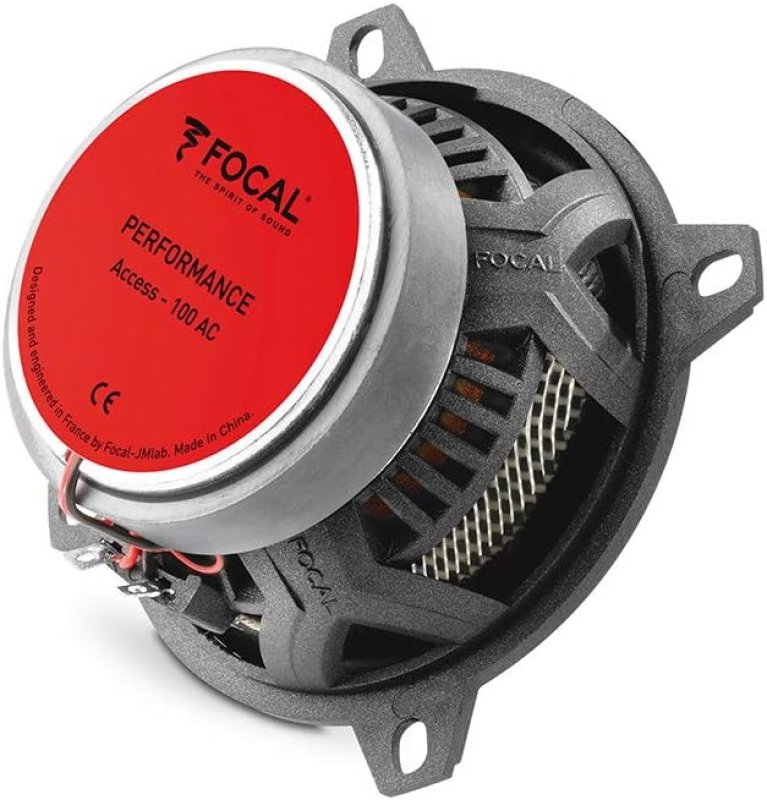FOCAL 100AC 4-INCH COAXIAL SPEAKER KIT HIGH-QUALITY CAR AUDIO UPGRADE