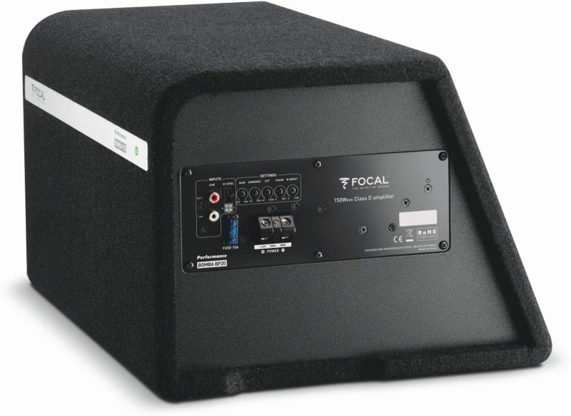 FOCAL BOMBABP20 8 AMPLIFIED BAND PASS SUBWOOFER 300W CLASS D ENCLOSURE