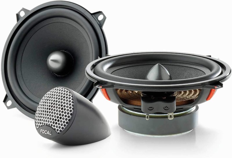 FOCAL ISU 130 5.25 2-WAY COMPONENT SPEAKER KIT - 60W RMS, 120W MAX POWER