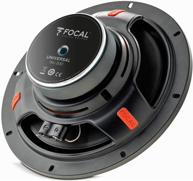 FOCAL ISU 200 8 2-WAY COMPONENT SPEAKER KIT 80W RMS, 160W MAX POWER CAR AUDIO SYSTEM