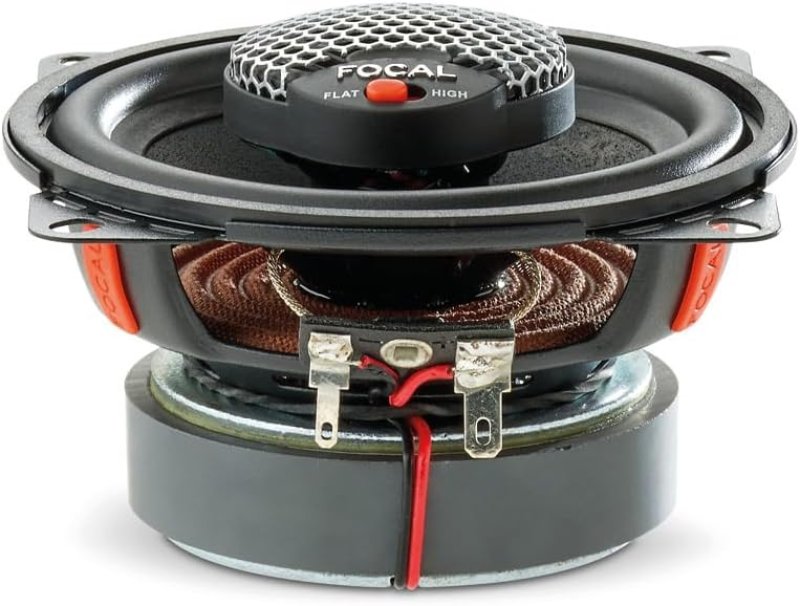 FOCAL ICU 100 4 INCH COAXIAL SPEAKER KIT, 500W RMS, 100W MAX POWER