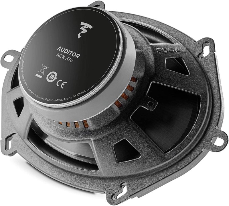 FOCAL ACX570 AUDITOR EVO 5X7 INCH 2-WAY COAXIAL SPEAKER KIT FOR CAR AUDIO SYSTEM