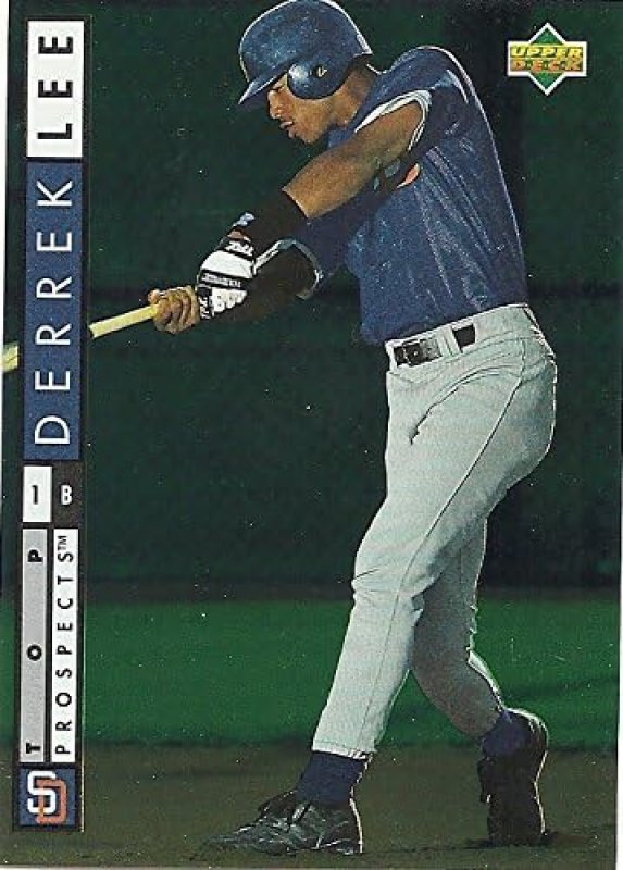 UPPER DECK BASEBALL CARD SAN DIEGO PADRES - FREE SHIPPING 1994 DEREK LEE TOP PROSPECTS 539