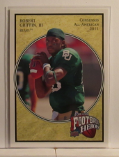 UPPER DECK FOOTBALL HEROES CARD RG3-5 BAYLOR BEARS ALL AMERICAN ROBERT GRIFFIN III 2013