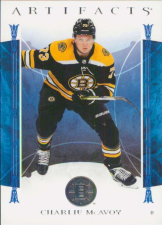 UPPER DECK ARTIFACTS 80 CHARLIE MCAVOY BOSTON BRUINS HOCKEY CARD 2022-23