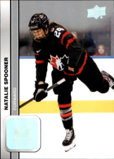 UPPER DECK TEAM CANADA JUNIORS 56 NATALIE SPOONER HOCKEY CARD - SPORTSCARD SUPERSTORE 2023