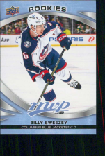 UPPER DECK MVP 238 BILLY SWEEZEY ROOKIE SP HOCKEY CARD COLUMBUS BLUE JACKETS 2023-24