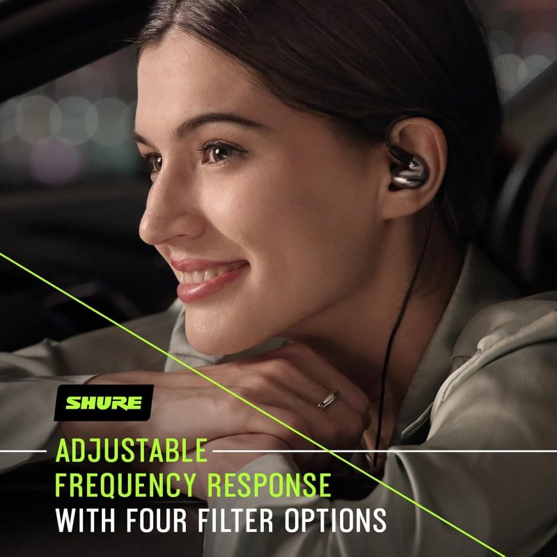 SHURE SE846 GEN 2 WIRED SOUND ISOLATING EARPHONES CLEAR HIGH-FIDELITY AUDIO