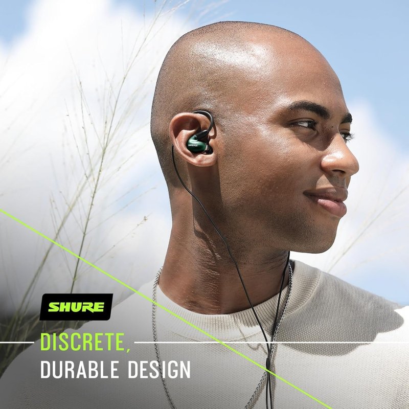 SHURE SE846 GEN 2 WIRED SOUND ISOLATING EARPHONES CLEAR HIGH-FIDELITY AUDIO