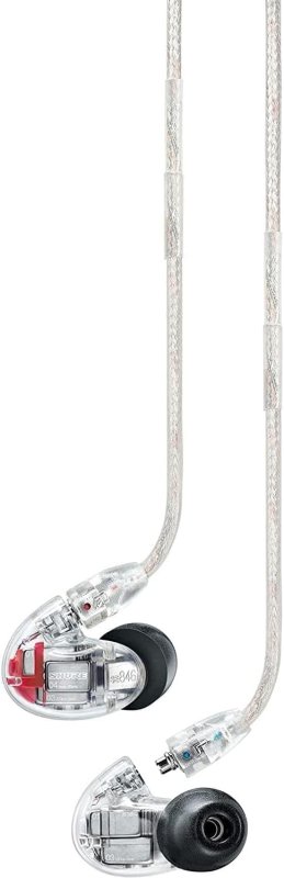 SHURE SE846 GEN 2 WIRED SOUND ISOLATING EARPHONES CLEAR HIGH-FIDELITY AUDIO