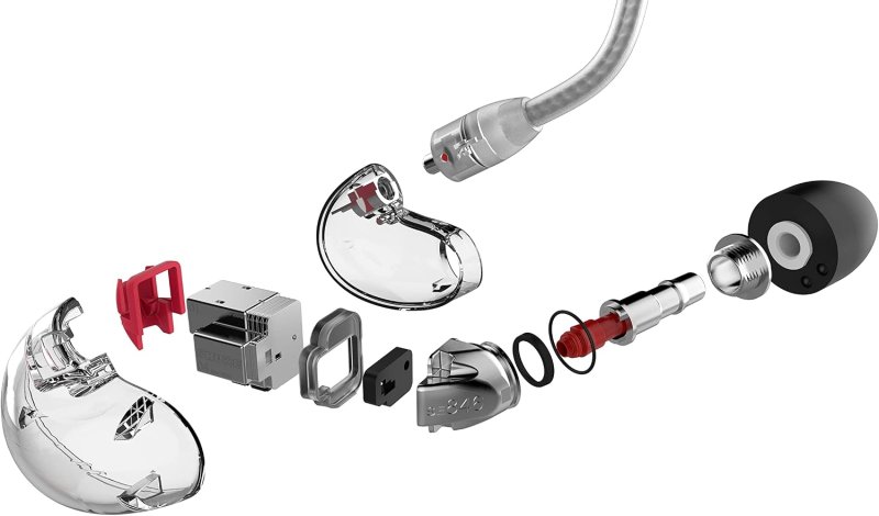 SHURE SE846 PRO GEN 2 WIRED SOUND ISOLATING EARPHONES HI-DEF 4 DRIVERS, CUSTOM FILTERS