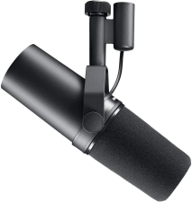 SHURE SM7B DYNAMIC VOCAL MICROPHONE FOR PODCASTING, STREAMING, AND PROFESSIONAL RECORDING