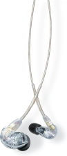SHURE SE215 PRO WIRED EARBUDS SOUND ISOLATING IN-EAR HEADPHONES WITH CLEAR AUDIO