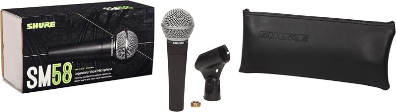 SHURE SM58 PRO XLR DYNAMIC VOCAL MICROPHONE PROFESSIONAL STAGE STUDIO MIC