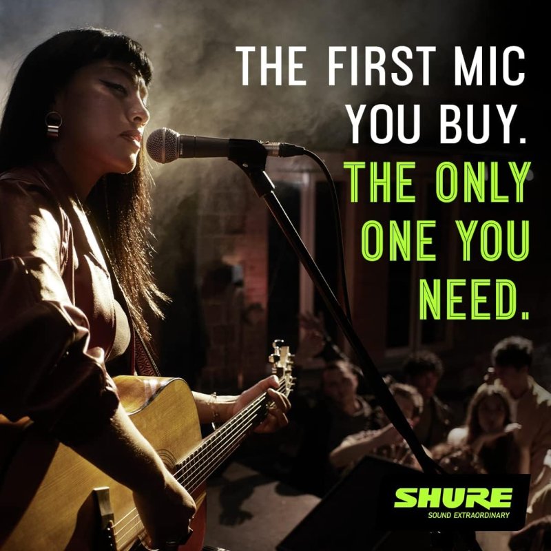 SHURE SM58 PRO XLR DYNAMIC VOCAL MICROPHONE PROFESSIONAL STAGE STUDIO MIC