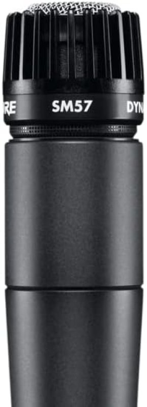 SHURE SM57 PRO XLR DYNAMIC MICROPHONE FOR INSTRUMENTS PROFESSIONAL AUDIO RECORDING MIC