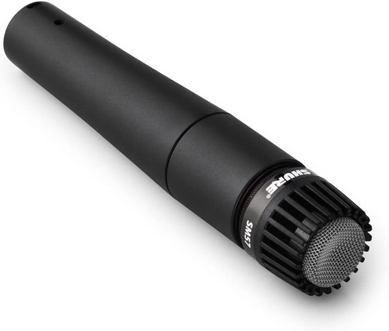 SHURE SM57 PRO XLR DYNAMIC MICROPHONE FOR INSTRUMENTS PROFESSIONAL AUDIO RECORDING MIC