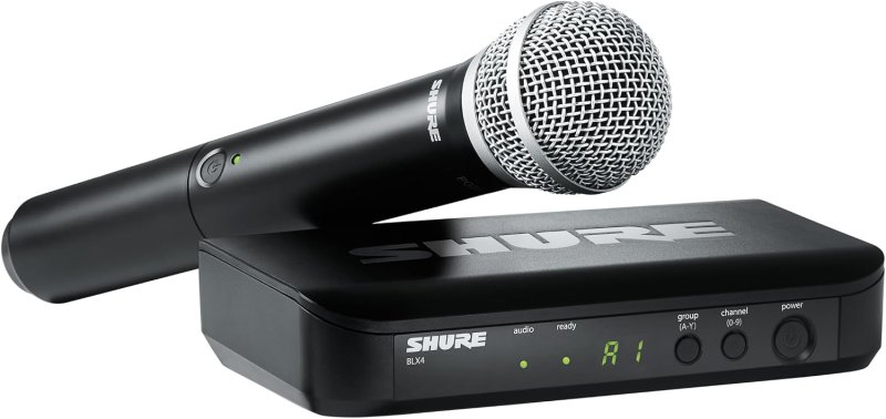 SHURE BLX24 PG58 WIRELESS VOCAL MICROPHONE SYSTEM WITH H9 BAND PROFESSIONAL AUDIO GEAR
