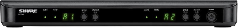 SHURE BLX288 B58 DUAL WIRELESS VOCAL MICROPHONE SYSTEM H10 BAND FOR LIVE PERFORMANCE