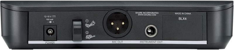 SHURE BLX24 SM58 WIRELESS HANDHELD MIC SYSTEM H11 BAND 300FT RANGE 14HR BATTERY LIFE