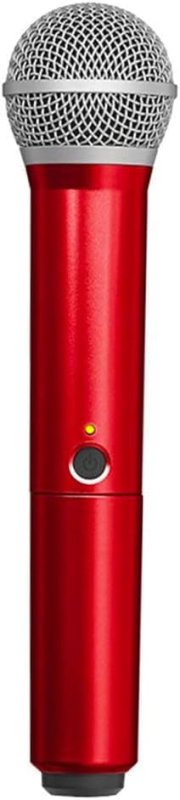 SHURE WA712-RED RED COLORED HANDLE FOR BLX2 PG58 WIRELESS MICROPHONE TRANSMITTERS