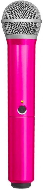 SHURE WA712-PNK PINK COLORED HANDLE FOR BLX2 PG58 WIRELESS MICROPHONE TRANSMITTERS