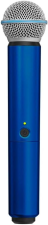 SHURE WA713-BLU BLUE COLORED HANDLE FOR BLX2 SM58 BLX2 BETA58A WIRELESS TRANSMITTERS