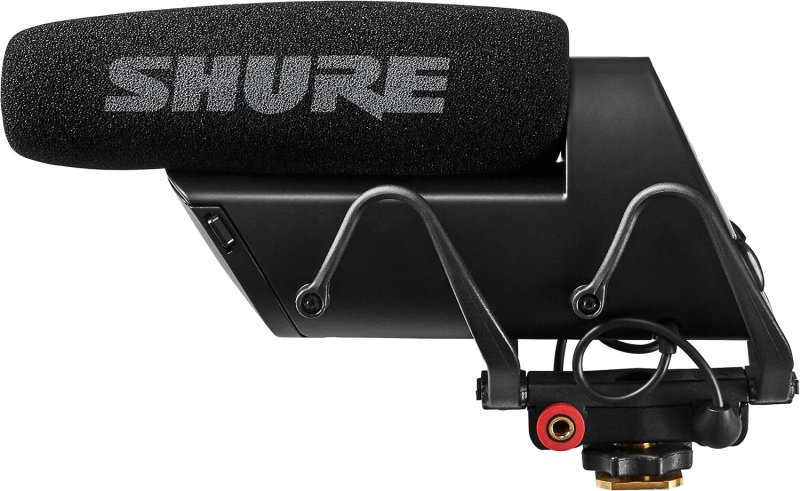 SHURE VP83F LENSHOPPER CAMERA SHOTGUN MICROPHONE WITH DIGITAL FLASH RECORDING SHOCK MOUNT