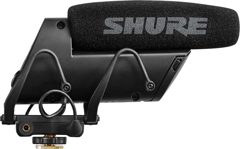 SHURE VP83F LENSHOPPER CAMERA SHOTGUN MICROPHONE WITH DIGITAL FLASH RECORDING SHOCK MOUNT