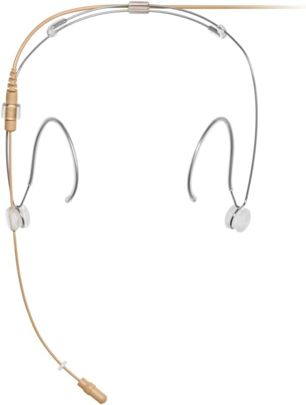 SHURE DURAPLEX OMNIDIRECTIONAL HEADSET MICROPHONE TAN WITH LEMO CONNECTOR DH5T O-LM3