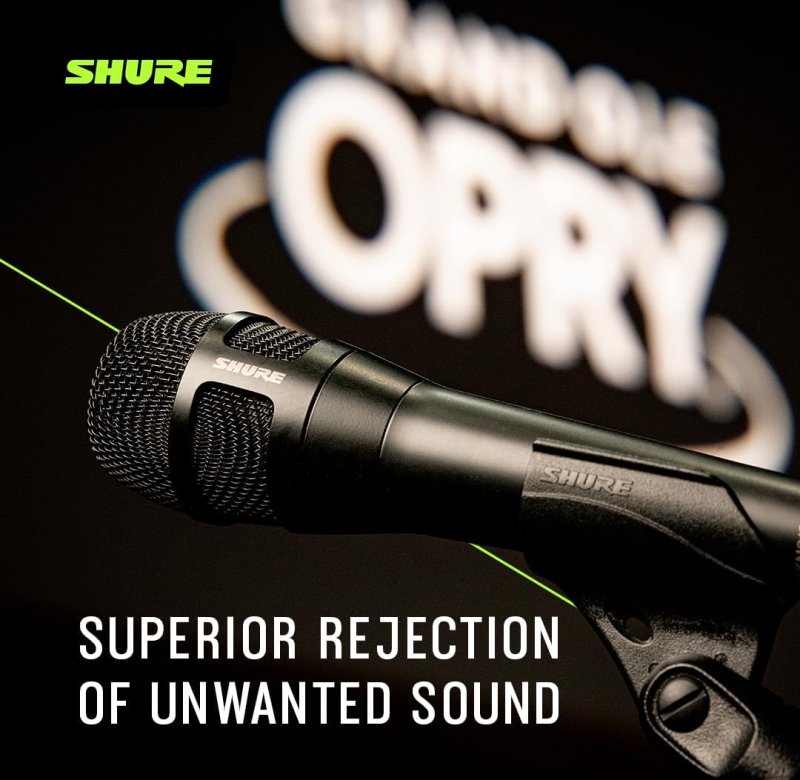 SHURE NEXADYNE 8 S SUPERCARDIOID DYNAMIC VOCAL MICROPHONE WITH REVONIC DUAL-ENGINE TECH