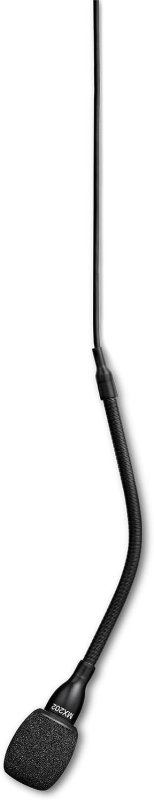 SHURE MX202B C BLACK CARDIOID OVERHEAD CONDENSER MICROPHONE WITH PREAMP 3-PIN XLR CONNECTOR