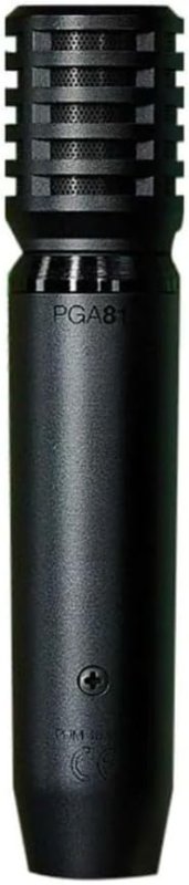 SHURE PGA81 CONDENSER INSTRUMENT MICROPHONE WITH CARDIOID PICKUP PATTERN - PGA81-XLR